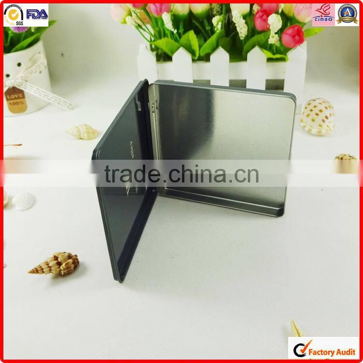 small wholesale factory packing small empty tin can for tobacco