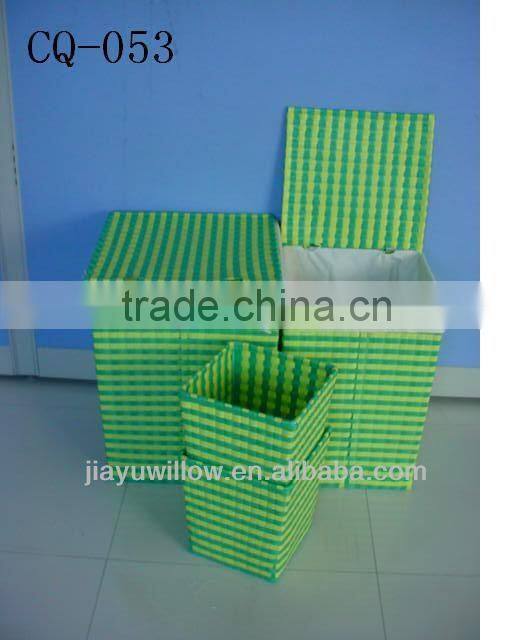 Linyi Factory of Willow WILLOW LAUNDRY BASKETS COTTON FABRIC