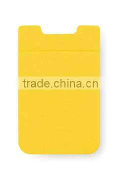 multipurpose silicone pouch sticker on phone pouch