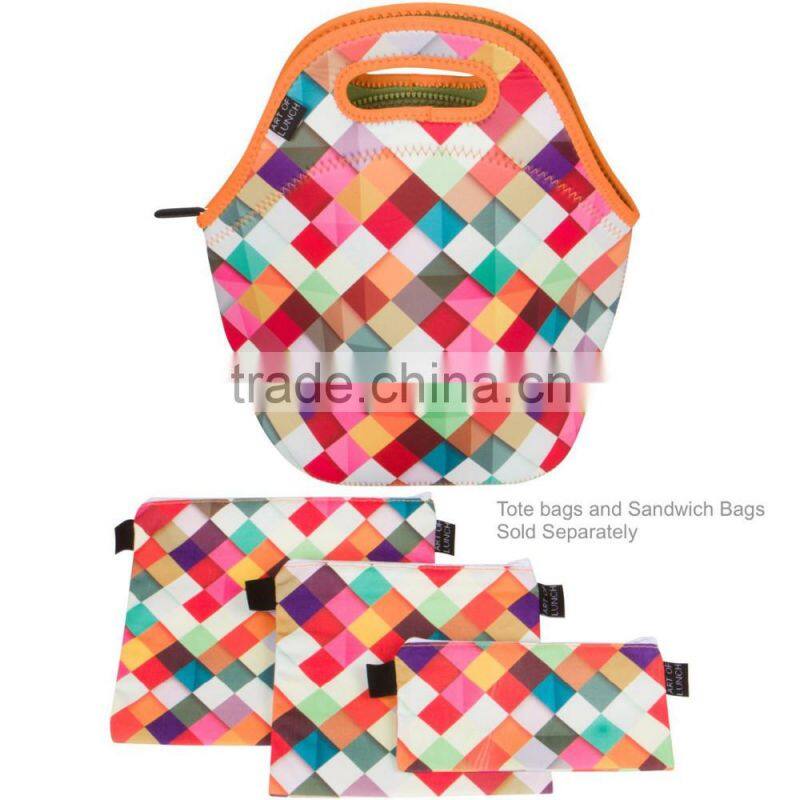 2017 eoprene wholesale lunch cooler bag thermal lunch box bag