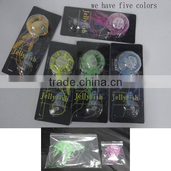 Newest popular cheap silicone jellyfish aquarium for tank