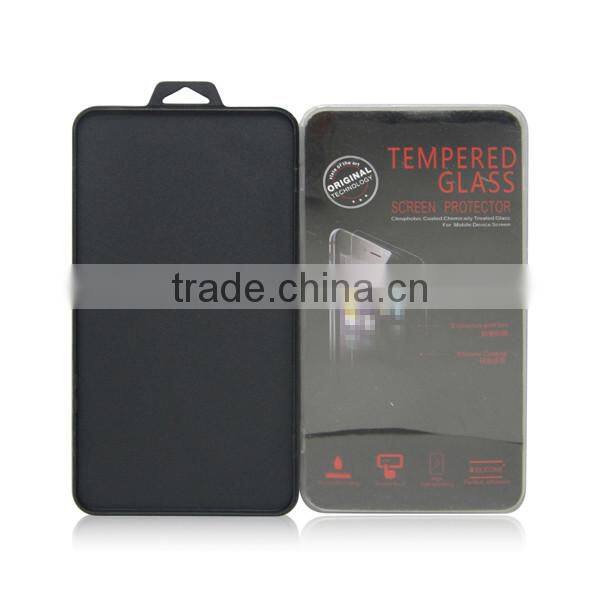 Customized Tempered Glass Plastic Packaging Simple box , screen guard package