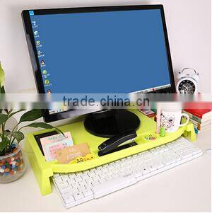 Adjustable Height Desktop Keyboard Storage Box