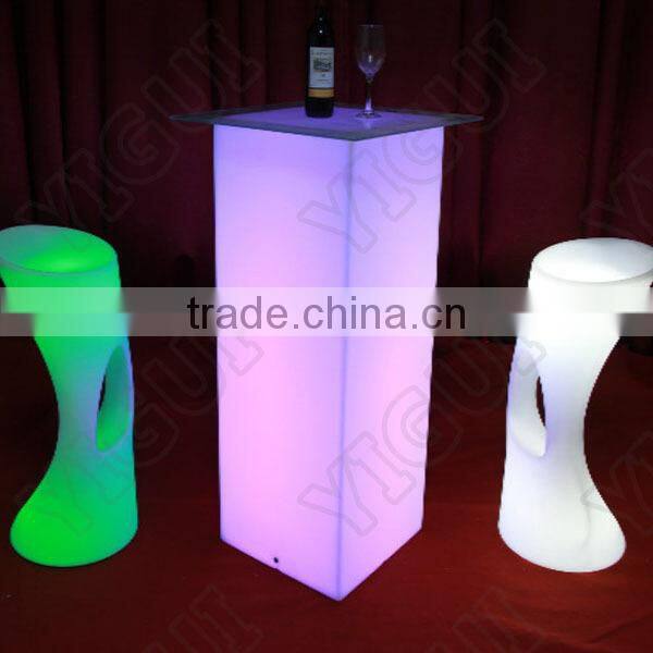 plastic material adjustable commercial wine bar furniture