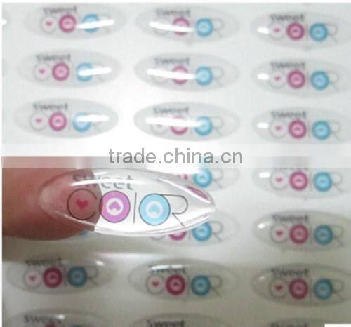 Custom Design 3D Domed Labels