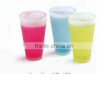 small plastic ice cup in fashion design