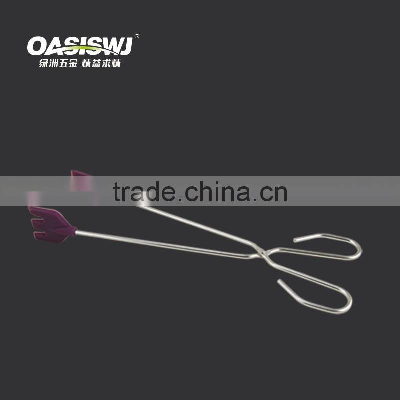 kitchenware silicone tong,cooking food tong