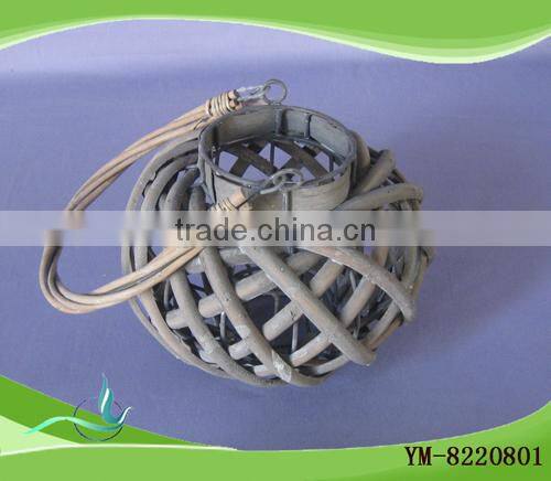 Willow Lantern For Candle Oem Factory