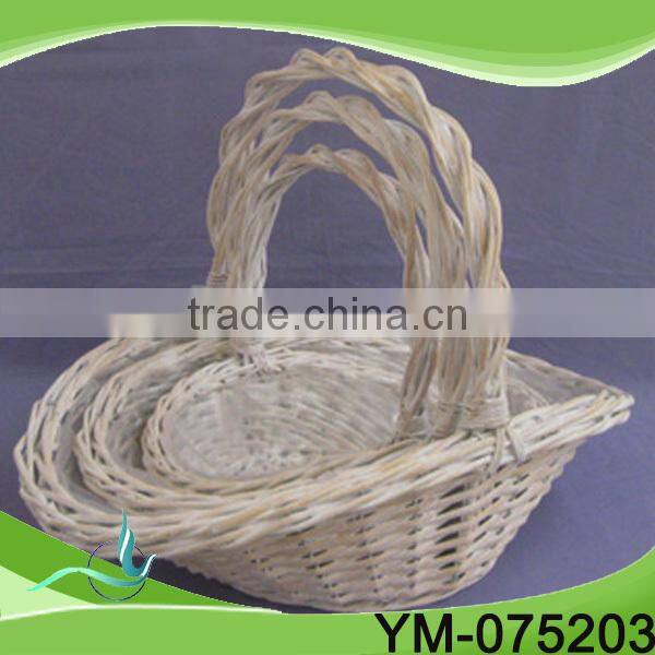 2015 hot selling new design wicker bakset craft