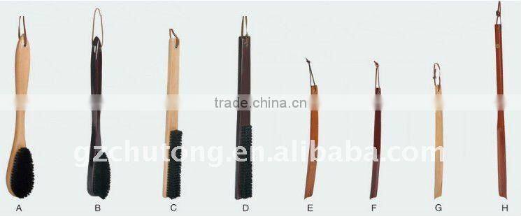 Hotel guest room wooden hanger