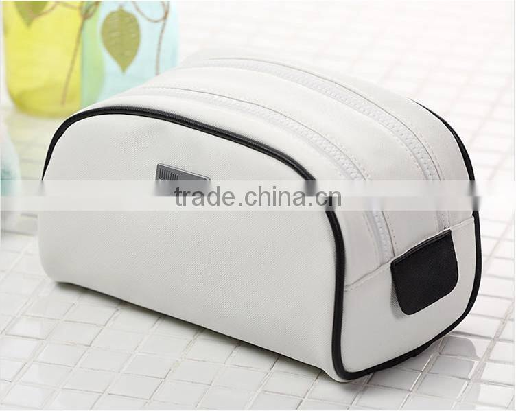 Beautiful design ladies women make-up bag PU toiletry bag