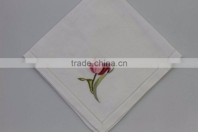 Luxury table napkins with various patterns, made of 100% cotton, set of 6