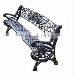 antique cast iron bench