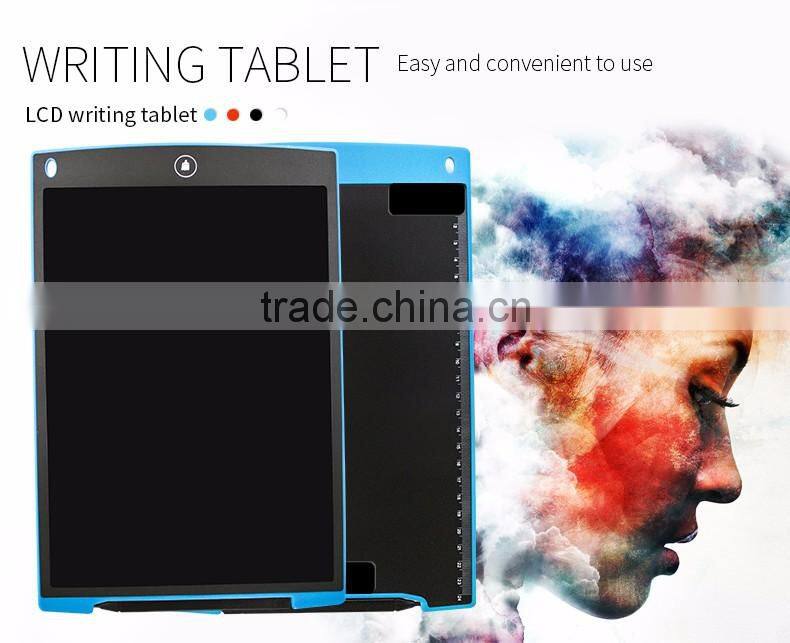 12 inch paperless LCD writing tablet/board for kids/home/office/teaching