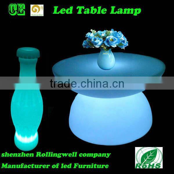 New design liquid interactive bar table,led bar furniture