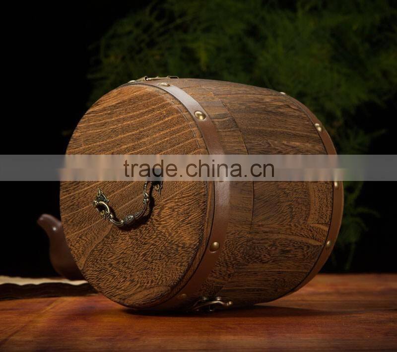 Coffee Bean Packaging Wood Barrel