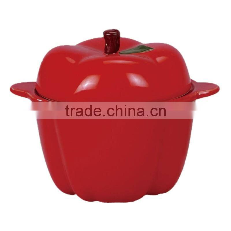 BT5 CERAMICS Pepper Shape Ceramic kitchen Canister