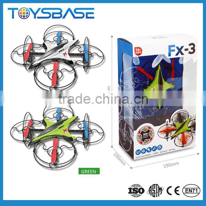 New Arriving!FX-3V 2.4GHz Voice Control RC Quadcopter With Headless Mode & Light Drone New RC Quadrocopter