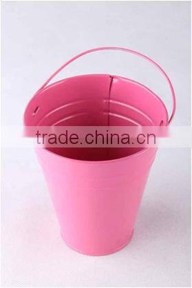 powder coated metal garden bucket kids metal bucket