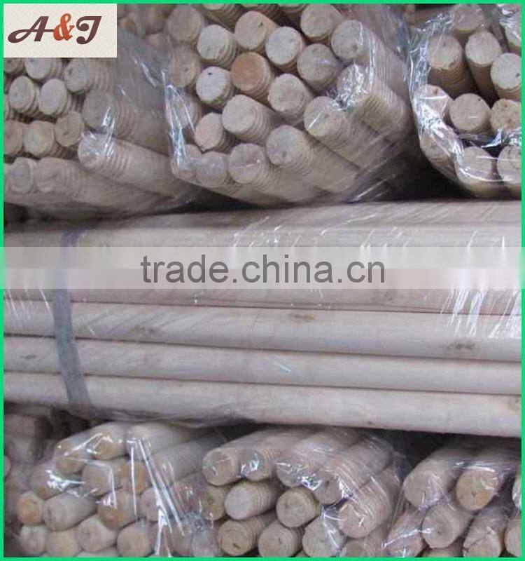 TOP QUALITY natural wooden broom handle ,wooden shovel handle, stick wood