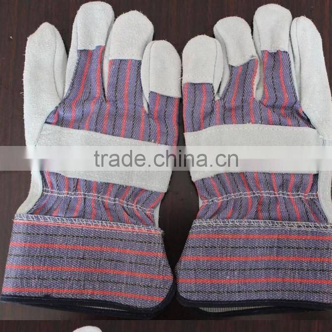 Cowhide Leather Reinforced Working Gloves