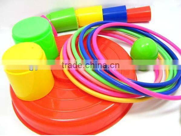 hottest throwing colorful ring circle, plastic toy for children,parents-kids' sports toys