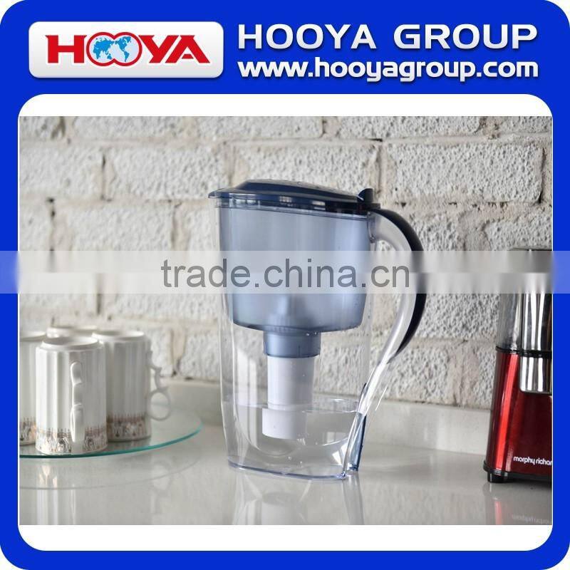 3.0L WATER FILTER PITCHER,WHITE+BLUE , 1 pitcher with 3 filter