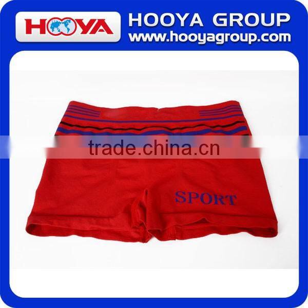 90% Polyester And 10% Spandex Seamless Mens Underwear Boxer Briefs
