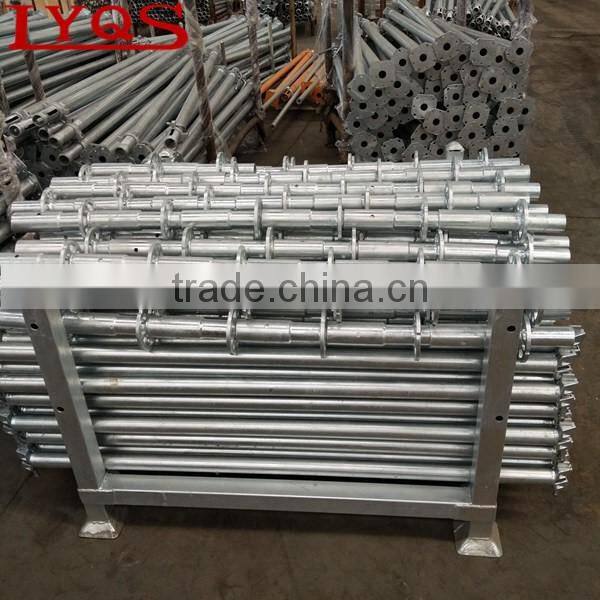 Q345B steel ringlock modular system scaffolding parts and names