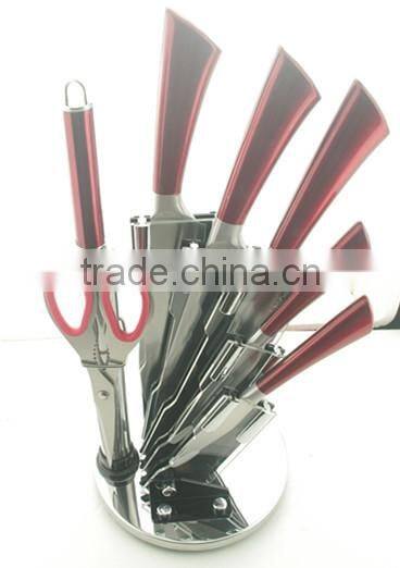 8pcs stianless steel butcher knife set