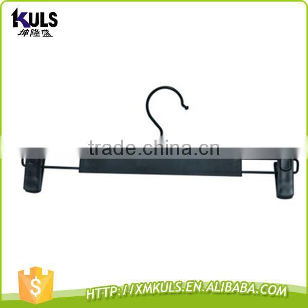 36CM Men's wear black pants wearing plastic adult suit trousers plastic hanger