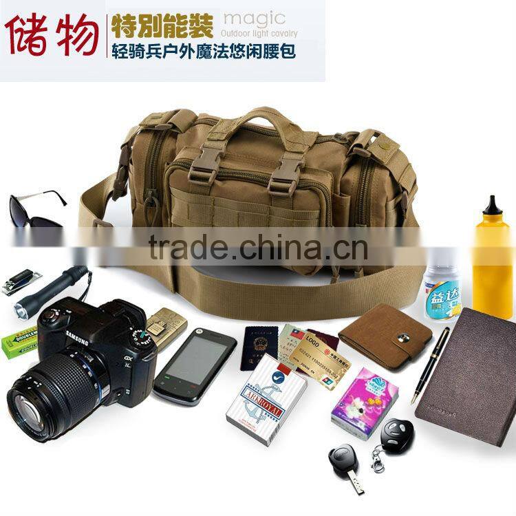 New 2013 outdoor magic black 3P men messenger bag military attack tactics cycling mountaineering sport fans bags