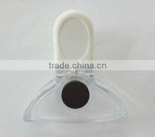 2 pcs one set ABS+TPR+black magnetic cutting food clip