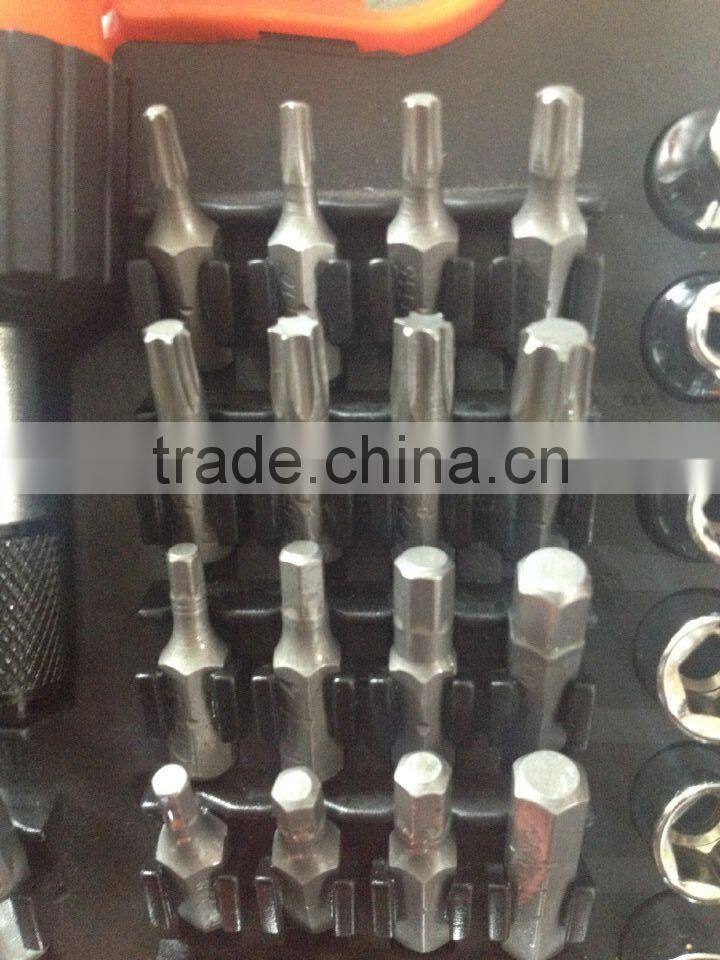 Hot sale 54PCS BIT& SOCKET TOOL SET CR-V TOOL KIT SET