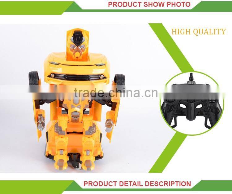 Wholesale 2.4g radio control deformation tobot transforming robot toy