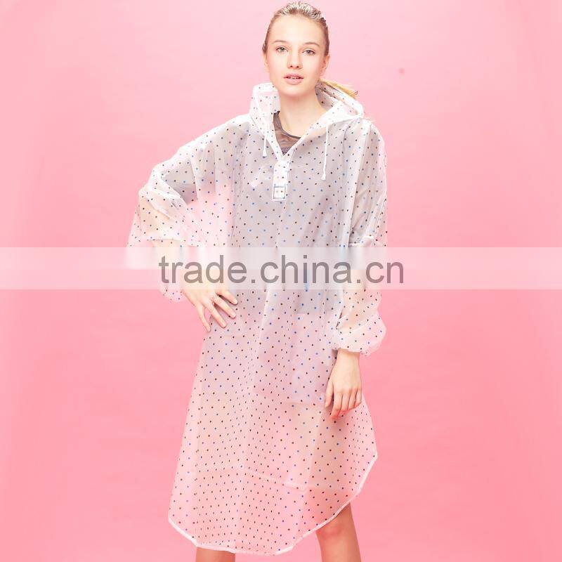 cheap and fashion raincoat eva/tpu raincoat