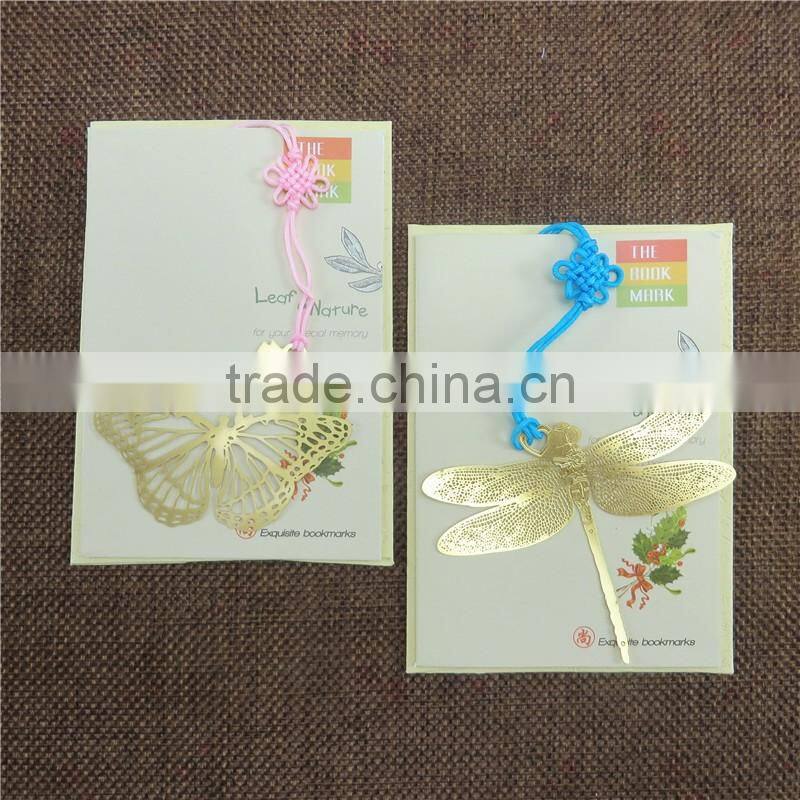 high end fancy bookmark for tourist souvenir and wedding decoratoin & gift