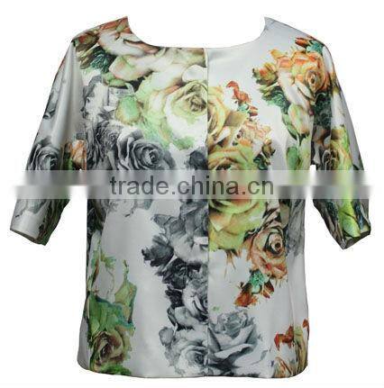 New Fashion Design Western Style Printed Ladies Designer Skirt Suits