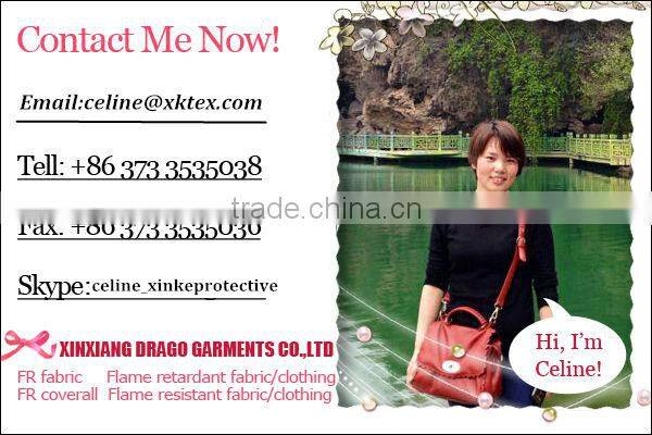 EN11611 CVC Firefighting Fabric for Fireman Suit