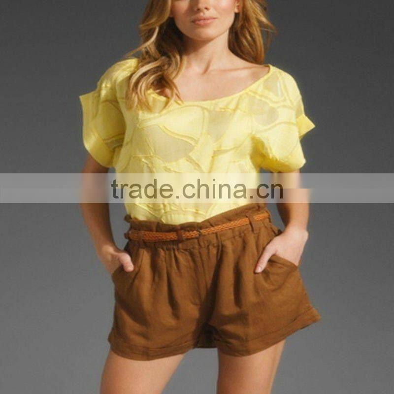 Nice!Hot Sell!12TT010 fashion lady top 2012,High quality,Competitive price!