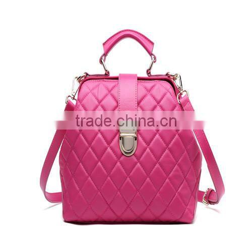 2016 genuine leather lady handbag
