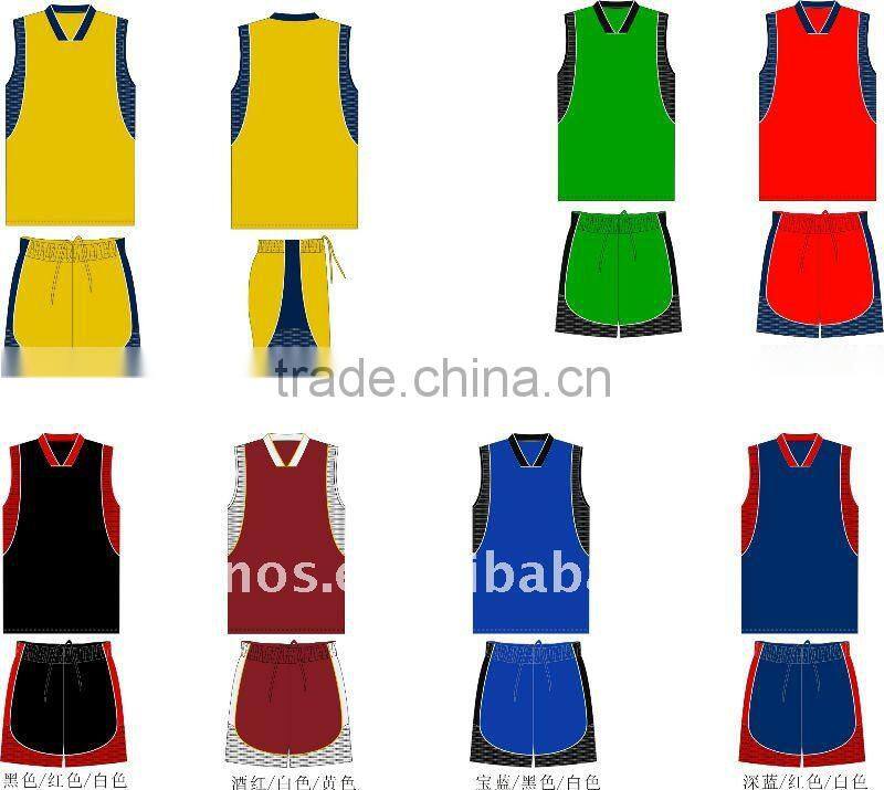 mesh eyele new style basketball jersey design