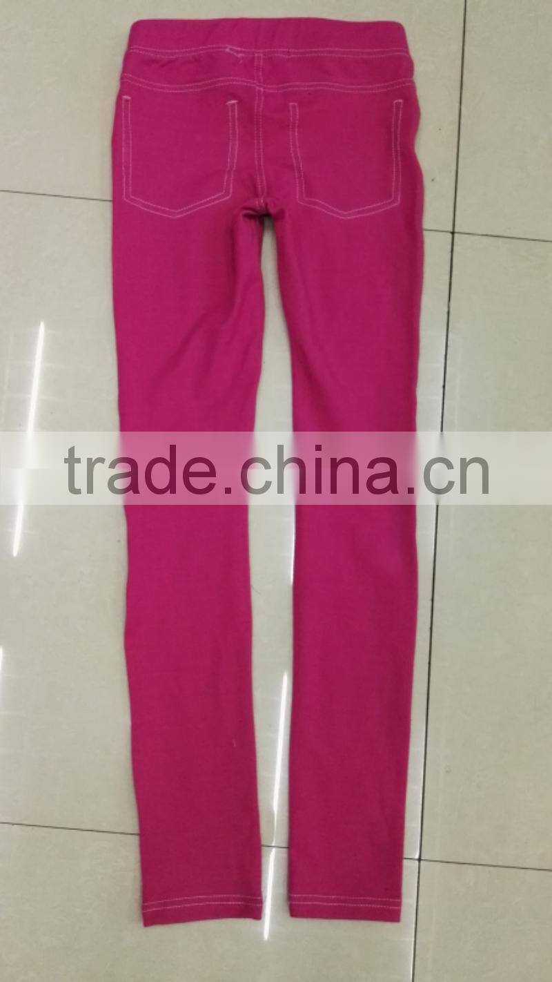 Girl's fashion high quality comfortable pants apparel stocklots