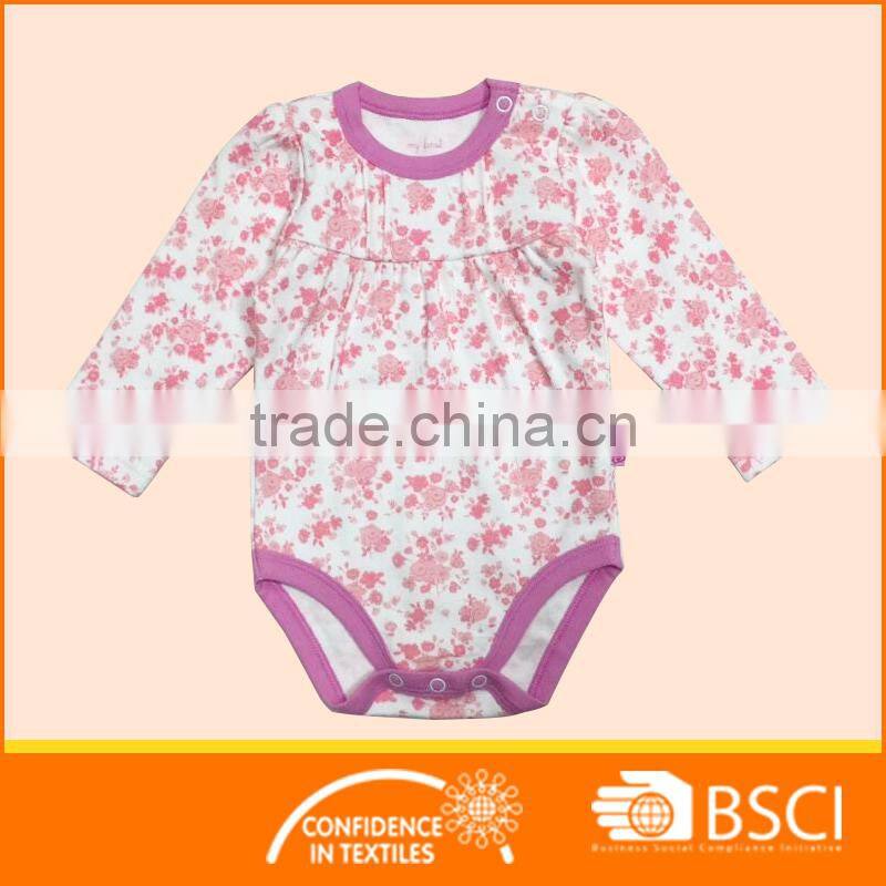 Baby Cotton printd Romper Playsuit 3-24M