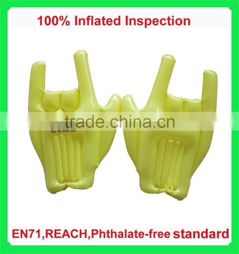 high quality PVC inflatable hand