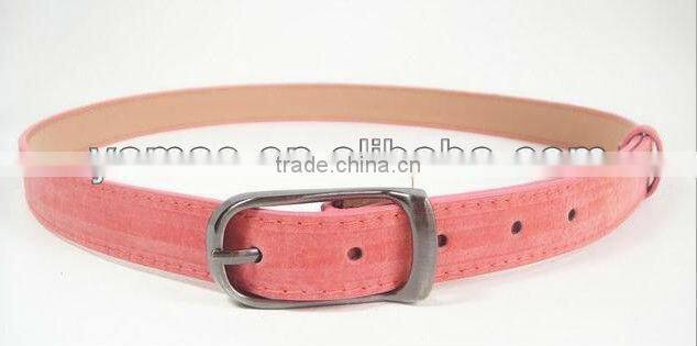 latest fancy lady's leather belt