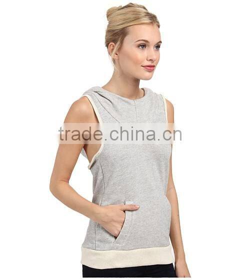 factory sale 2016 100% cotton tank tops sleeveless slim fit t shirt made in China