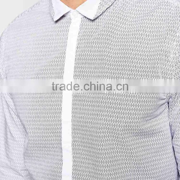 100% Cotton Business Mens Shirts With New Stylish OEM Long Sleeve Shirts for Men
