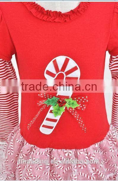 new 2015 girls long sleeve christmas dress fashion kids puffy dress baby long sleeve dress princess dress girls
