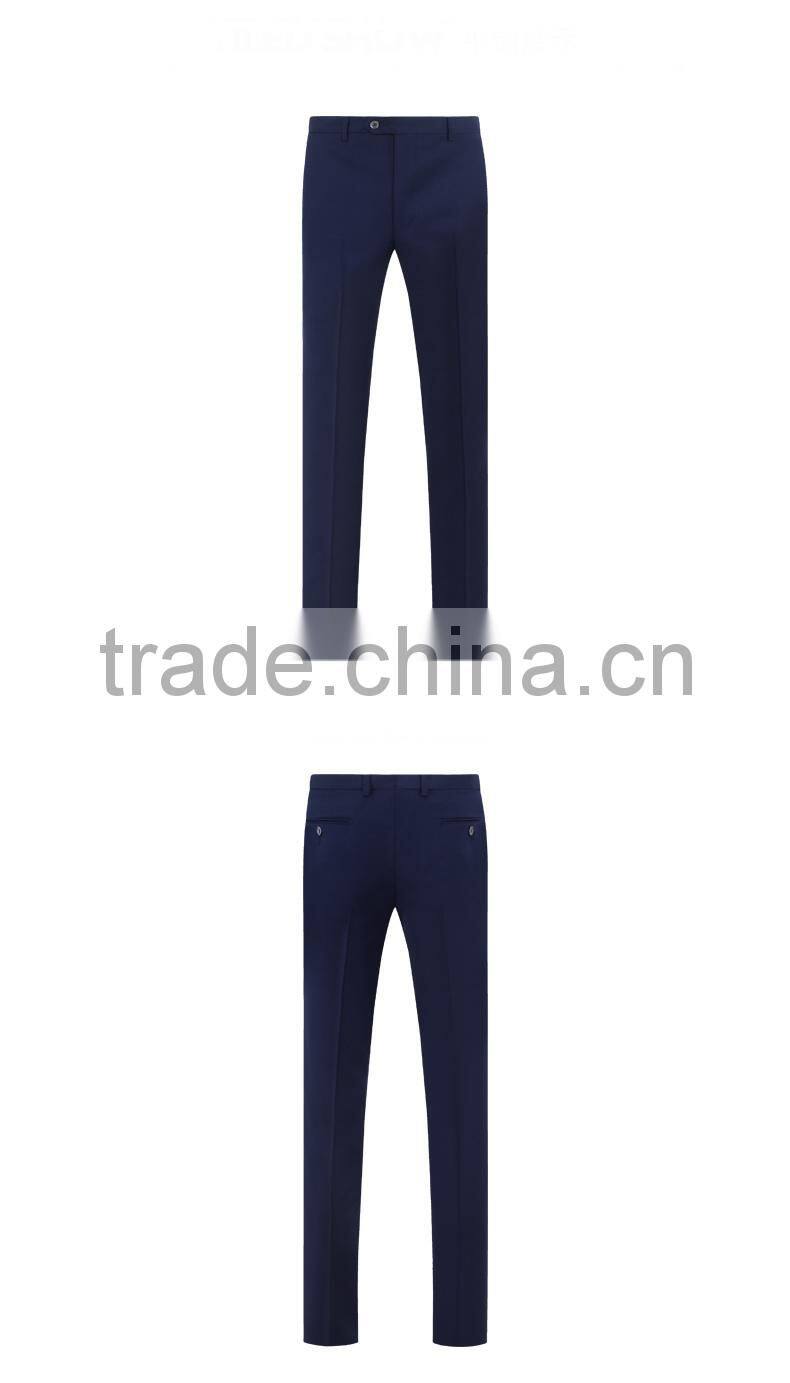 High Quality Custom Men'S Brand Business Suit Mannequin Wool 2 Button For Men